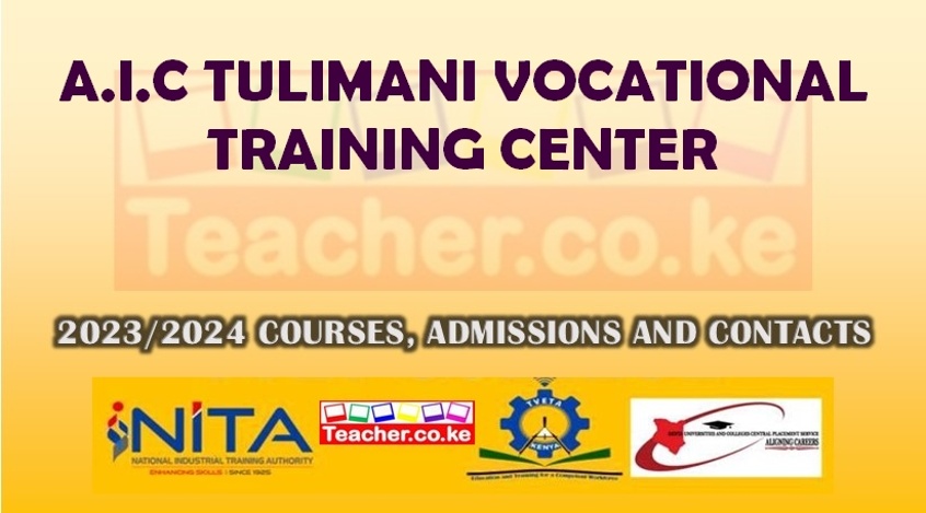 A.I.C Tulimani Vocational Training Center