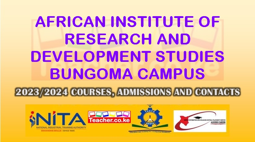 African Institute Of Research And Development Studies - Bungoma Campus