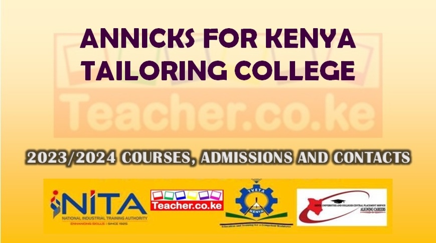 Annicks For Kenya Tailoring College