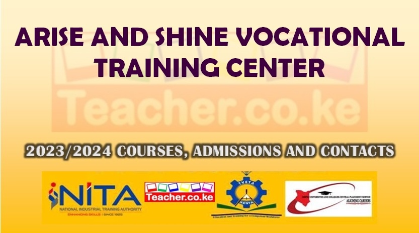 Arise And Shine Vocational Training Center