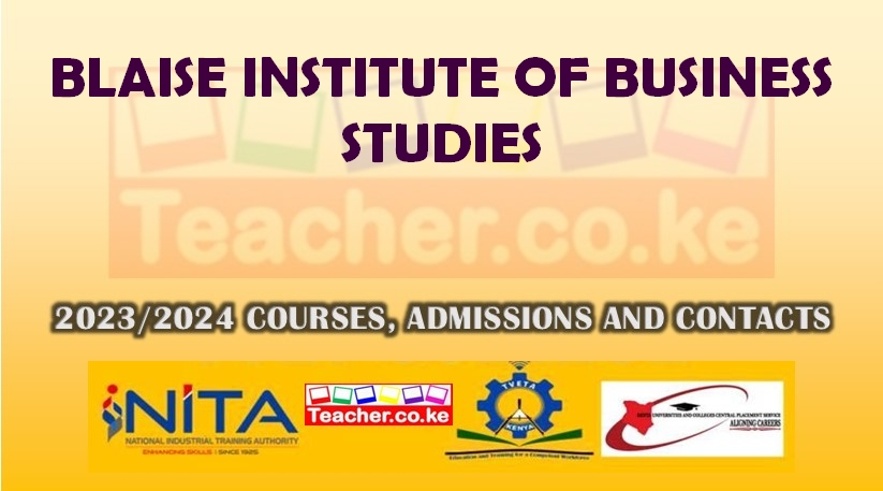 Blaise Institute Of Business Studies