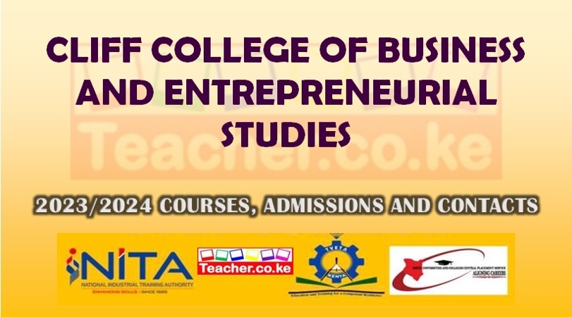 Cliff College Of Business And Entrepreneurial Studies