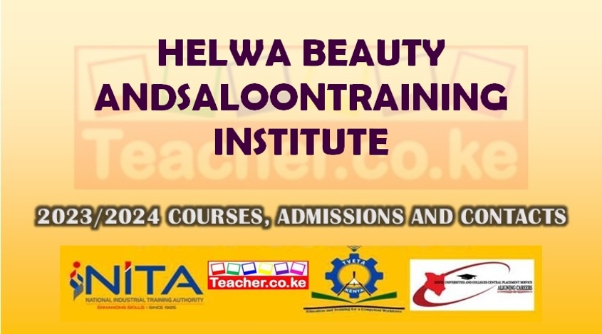 Helwa Beauty Andsaloontraining Institute