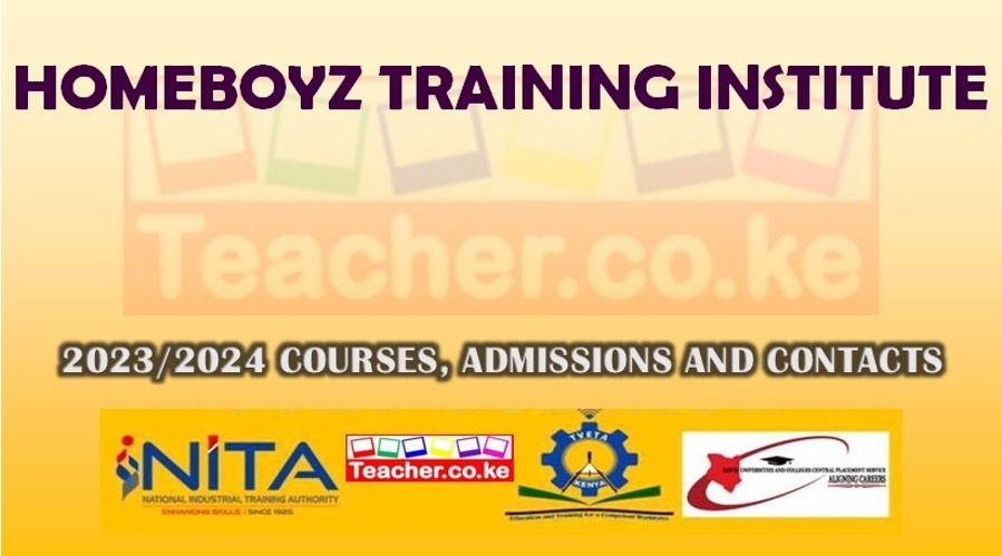 Homeboyz Training Institute