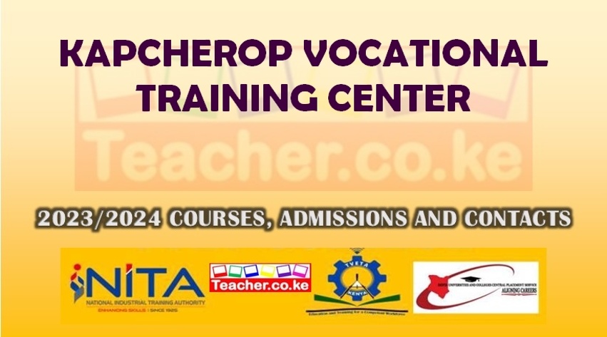Kapcherop Vocational Training Center