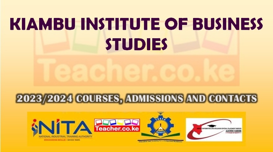 Kiambu Institute Of Business Studies