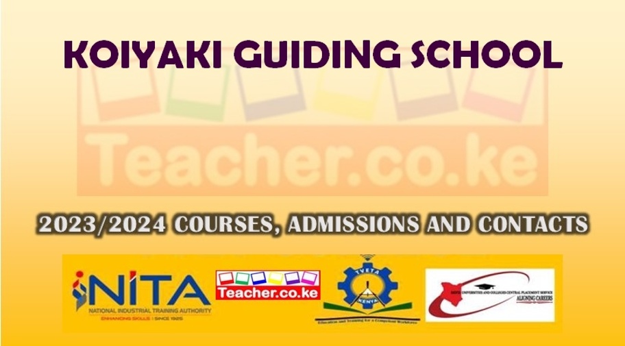 Koiyaki Guiding School