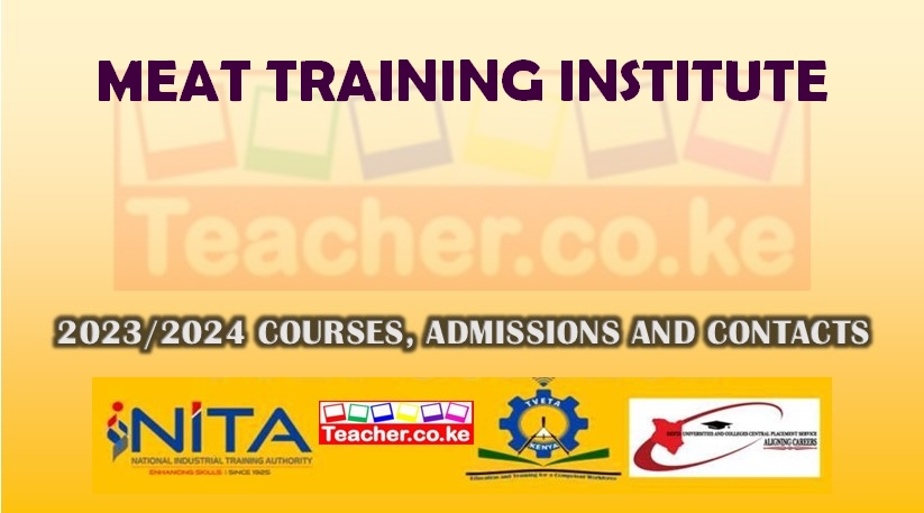 Meat Training Institute