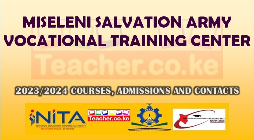 Miseleni Salvation Army Vocational Training Center