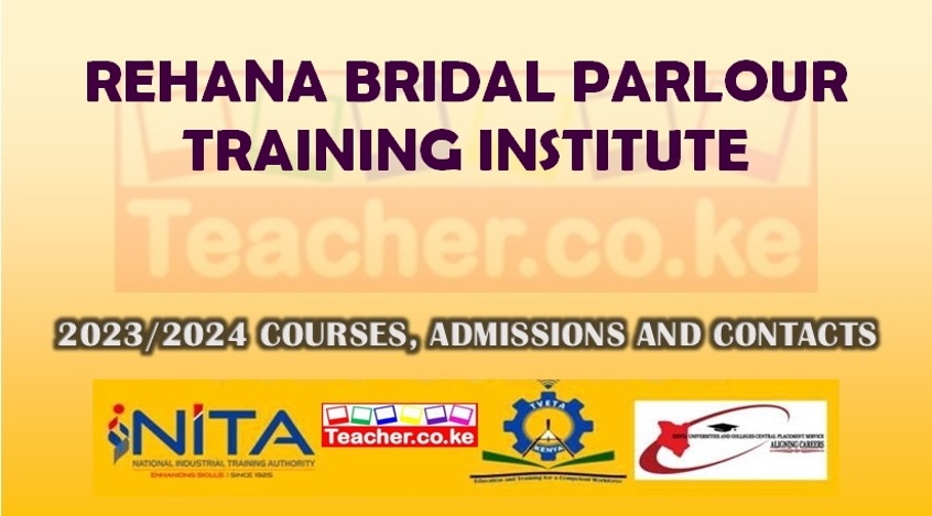 Rehana Bridal Parlour Training Institute