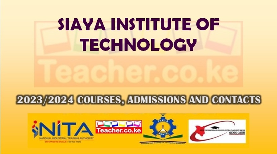 Siaya Institute Of Technology