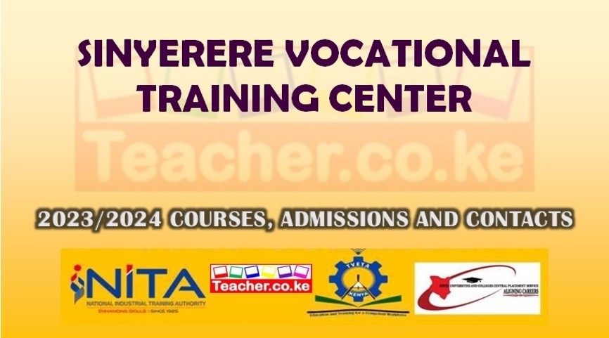 Sinyerere Vocational Training Center