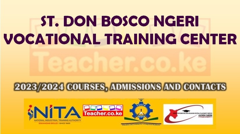 St. Don Bosco Ngeri Vocational Training Center