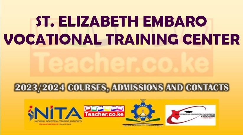 St. Elizabeth Embaro Vocational Training Center