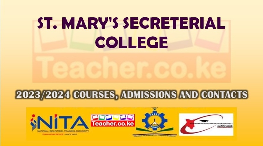 St. Mary'S Secreterial College