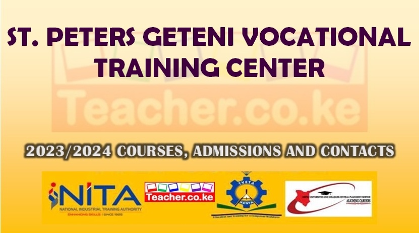 St. Peters Geteni Vocational Training Center