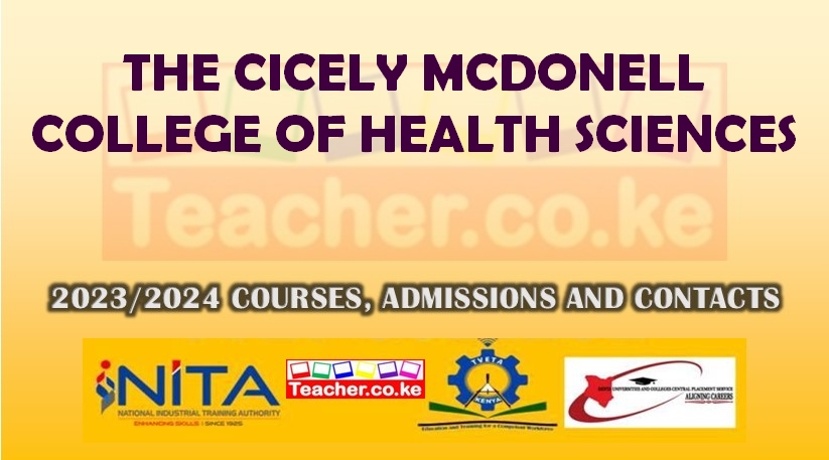 The Cicely Mcdonell College Of Health Sciences