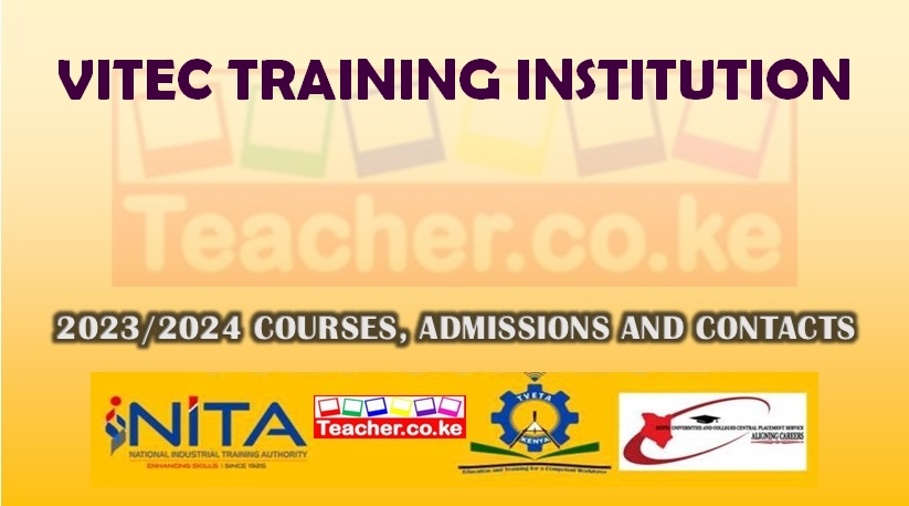 Vitec Training Institution