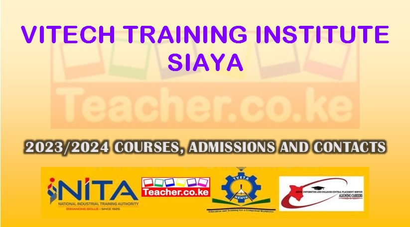 Vitech Training Institute - Siaya