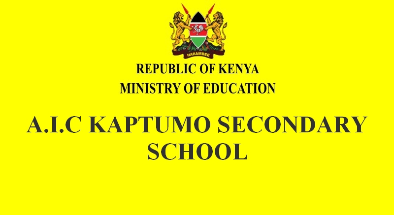A.I.C Kaptumo Secondary School Contacts