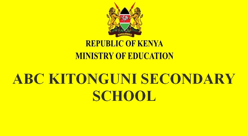 Abc Kitonguni Secondary School Contacts